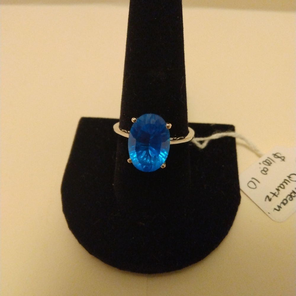 Caribbean Quartz ring. Size 10. NWOT. - Picture 1 of 3